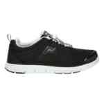 Propet TravelWalker II W3239 Women's Slip-On Shoe: Black Mesh