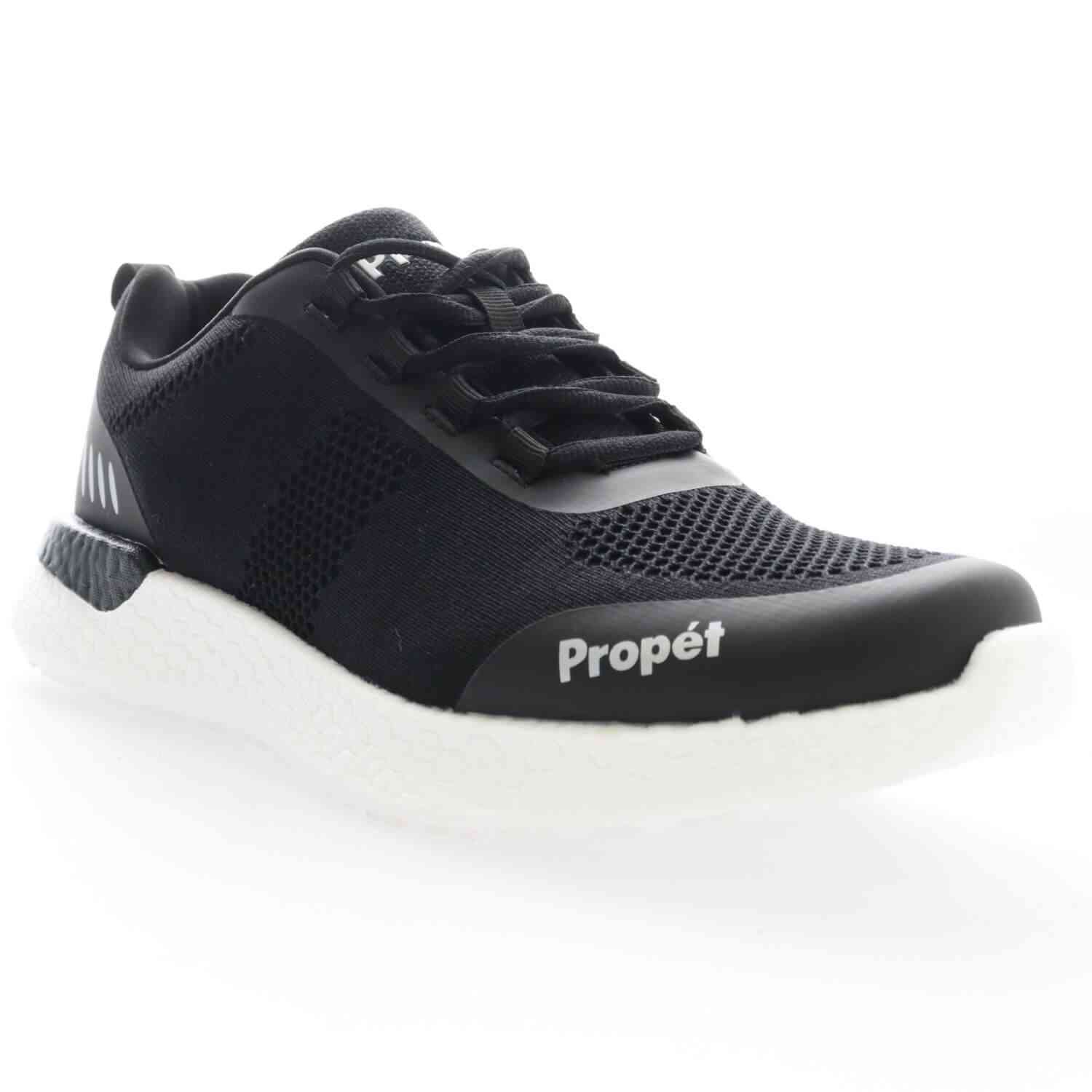 Propet Usher MAB012M Mens Athletic Shoe: Black
