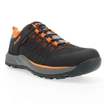 Propet Vestrio MOA042M Mens Athletic Hiking Shoe - Waterproof: Black/Orange