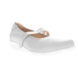 Propet Yara WCX023L Womens Mary Jane Comfort Casual Shoe: Light Grey