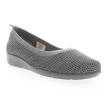 Propet Yen WCX074M Womens Slip On Comfort Casual Shoe: Grey