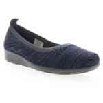 Propet Yen WCX074M Women's Slip On Comfort Casual Shoe: Navy