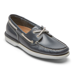 Rockport Perth CI8402 Mens - Casual Boat Shoe | X-Wide - Navy