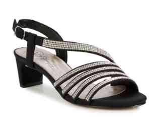 Ros Hommerson 75085 Lettie II - Womens Comfort Slip-on Sandal: Black Micro