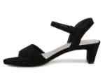 Ros Hommerson 75086 Lydia - Women's Comfort Slip-on Sandal: Black/Suede