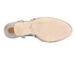 Ros Hommerson Caliente 75078 - Women's Comfort Slip-on Sandal - Heel: Silver