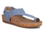 Ros Hommerson Preston 75091 - Women's Comfort Slip-on Sandal: Denim/Leather