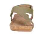 Ros Hommerson Preston 75091 - Women's Comfort Slip-on Sandal: Olive Leather