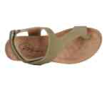 Ros Hommerson Preston 75091 - Women's Comfort Slip-on Sandal: Olive Leather