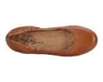 Ros Hommerson Tess 75125 - Women's Comfort Dress Slip on Flat Shoe: Luggage Leather