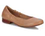 Ros Hommerson Tess 75125 - Women's Comfort Dress Slip on Flat Shoe: Nude Leather