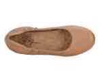Ros Hommerson Tess 75125 - Women's Comfort Dress Slip on Flat Shoe: Nude Leather