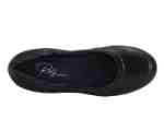 Ros Hommerson Tess 75125 - Women's Comfort Dress Slip on Flat Shoe: Black/Lizard
