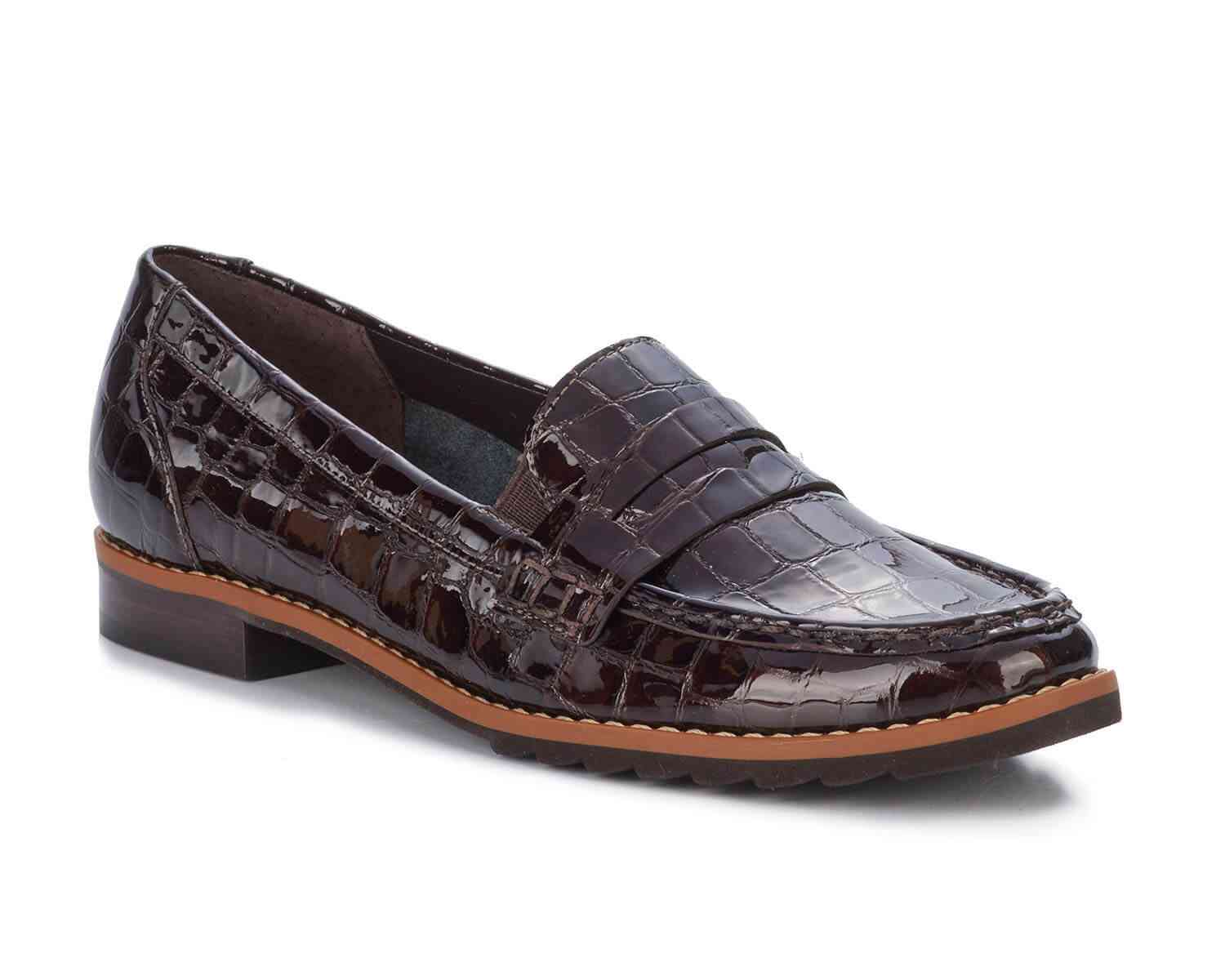 Ros Hommerson Winnie II 75099 - Womens Casual Comfort Slip on Shoe: Brown/Croc