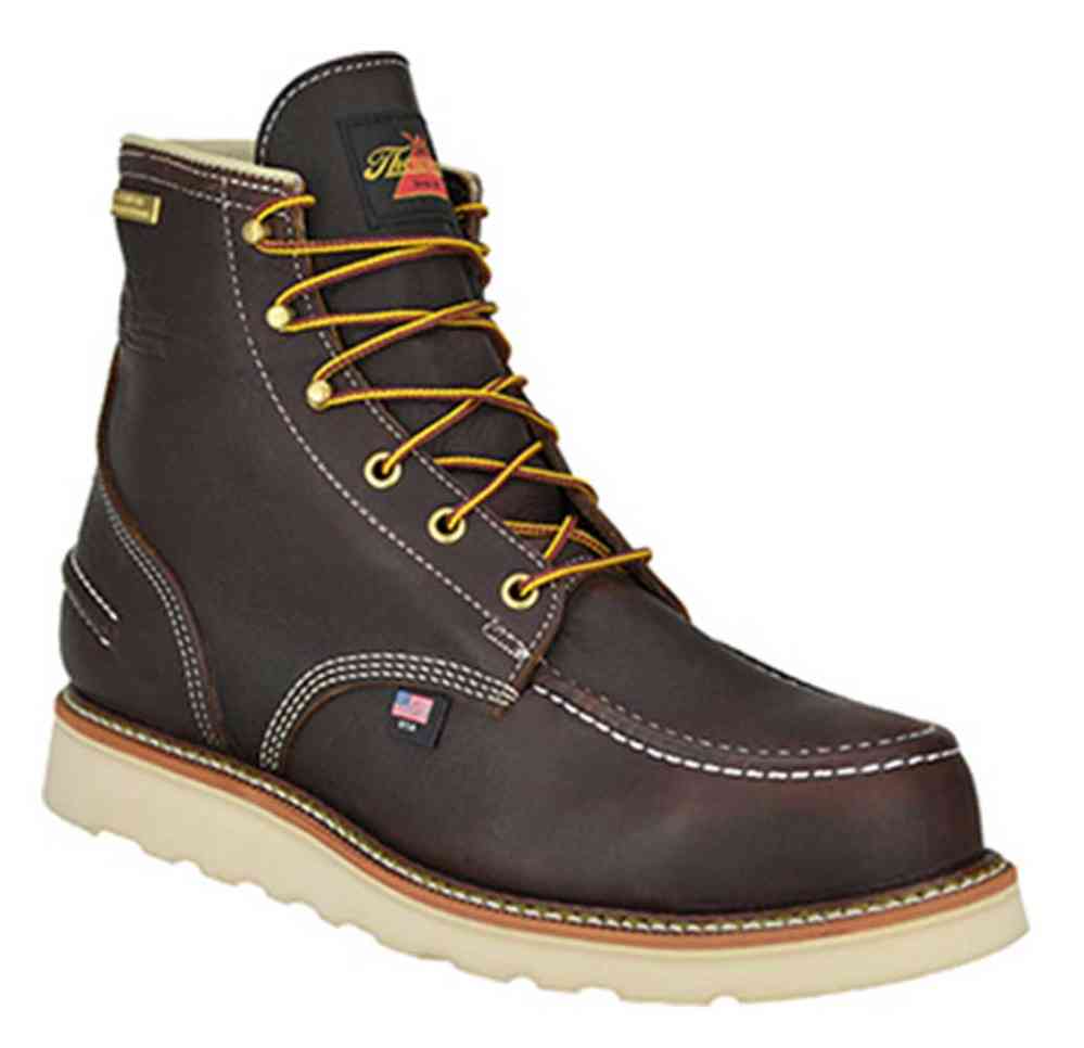 insulated wedge sole work boots