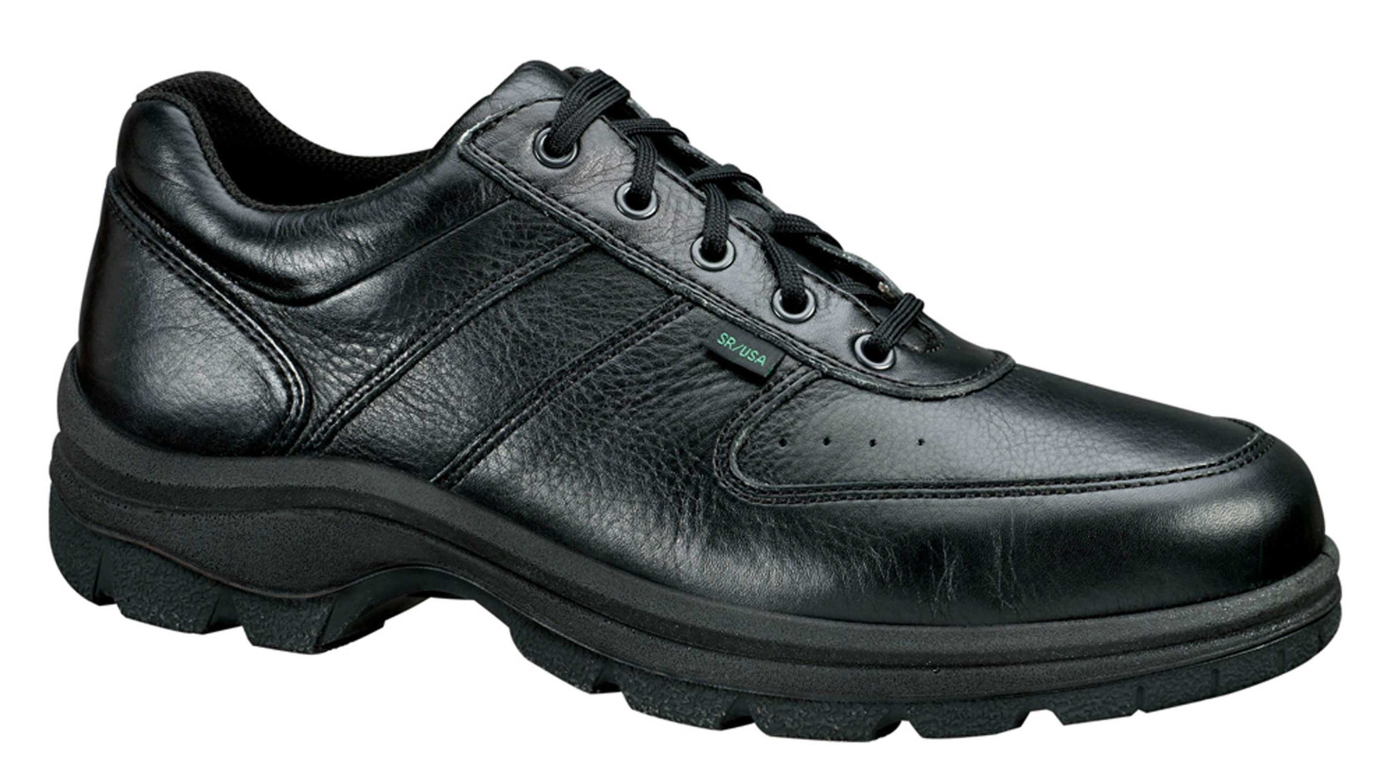 mens black oxford work shoes
