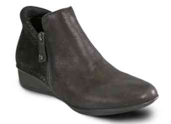 Revere - Damascus - Onyx/Black Lizard - Womens Bootie