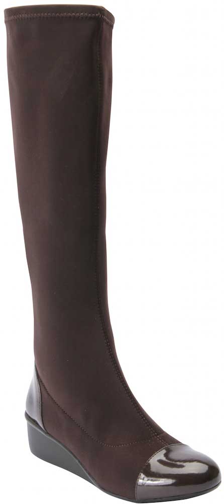 Ros Hommerson Ebony - Brown Stretch/Patent