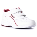 Propet W3902 Tour Walker Strap Women's Athletic Shoe - White/Berry