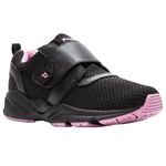 Propet Stability X Strap WAA033M Women's Athletic Shoe - Black/Berry