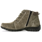 Propet Delaney Suede WFV002S 5 inch Women's Casual Boot - Olive Suede