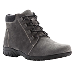 Propet Delaney Suede WFV002S 5 inch Women's Casual Boot - Grey