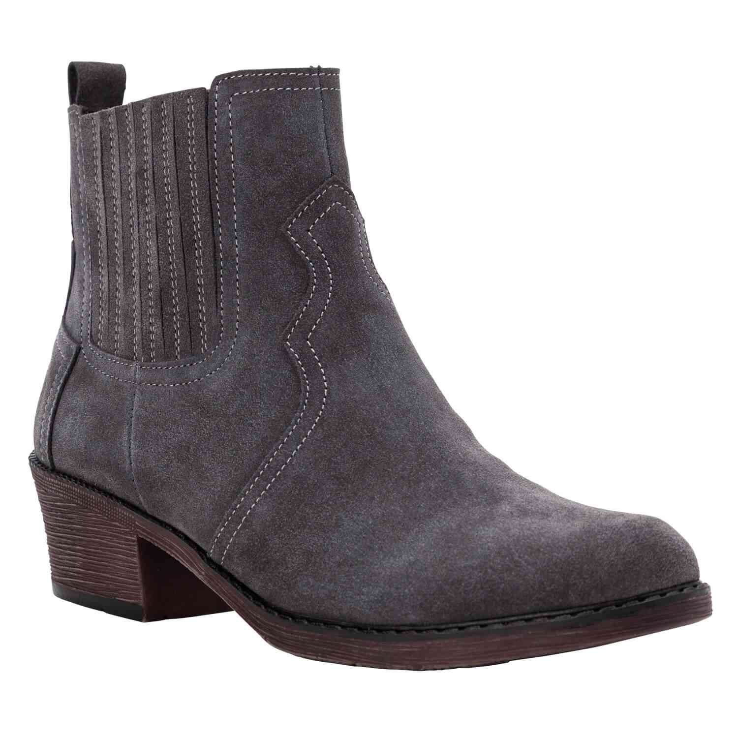 Propet Rebel WFX145L Womens Casual, Comfort 4" Boot - Grey