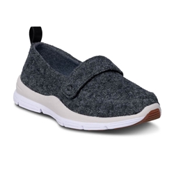 Dr. Comfort Autumn Womens Casual Athletic Wool Shoe - Grey