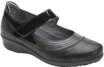 Drew Shoes Genoa 14316 Women's Casual Shoe - Black Leather