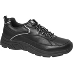 Drew Aaron 40893 - Men's Athletic Shoe - Navy Suede/Mesh