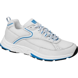 Drew Shoes Athena 10268 Womens Athletic Shoe - White/Blue