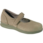 Drew Shoes - Bloom II - Taupe Nubuck Leather - Casual, Dress
