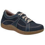 Drew Shoes - Geneva - Blue Leather / Nubuck - Athletic Shoe