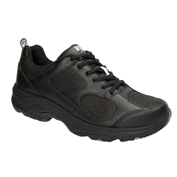 Drew Shoes 40805 Lightning II - Leather / Mesh Athletic Shoe - Black