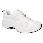 Drew Shoes 40805 Lightning II - Leather / Mesh Athletic Shoe - White