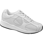 Drew Shoes - Surge - White Leather / Nubuck Mesh - Athletic Shoe