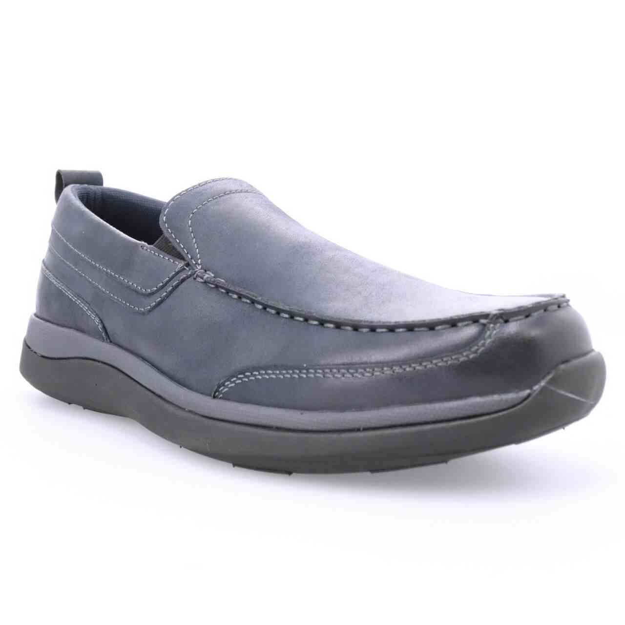 Propet Preston MCX094L Mens Casual Slip-on Shoe: Navy