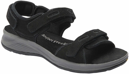 Drew Shoes Cascade 17051 Women's Casual Sandal - Black
