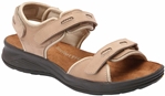Drew Shoes Cascade 17051 Women's Casual Sandal - Sand/Nubuck
